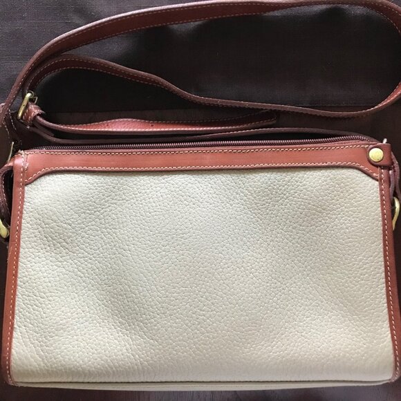 Vintage Authentic Liz Claiborne Pebbled Leather Bag - Picture 8 of 10